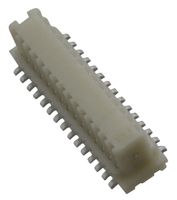 MOLEX 52465-3071 Mezzanine Connector, Receptacle, 0.8 mm, 2 Rows, 30 Contacts, Surface Mount, Phosphor Bronze
