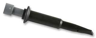 TENMA 76-033 Contact, Connector, Insulated Probe, Spring, Black, Test, Hook, 36 A, 76 mm