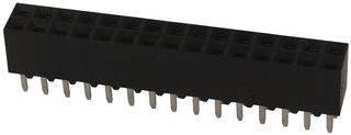 TE CONNECTIVITY - AMP 6-534998-5 PCB Receptacle, Board-to-Board, 2.54 mm, 2 Rows, 30 Contacts, Through Hole Mount