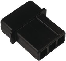 TE CONNECTIVITY - AMP 1-480387-0 Carcasa de Conector, Suspensión Libre, Serie Commercial Mate-N-Lok, Macho, 3 Posiciones, 5.08 mm