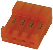 AMP - TE CONNECTIVITY 3-643817-4 Conector IDC, IDC Hembra, Hembra, 3.96 mm, 1 Hilera, 4 Contactos, Montaje de cable