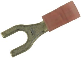MOLEX 19198-0004 Fork / Spade Tongue Terminal, Avikrimp 19198 Series, 22 AWG, 18 AWG, 1.5 mm², M4, #8