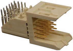 AMPHENOL COMMUNICATIONS SOLUTIONS HM1L41AAP000H6PLF Conector, Serie Metral, 24 Contactos, 2 mm, Receptáculo eléctrico, Agujero Pasante, 4 Líneas