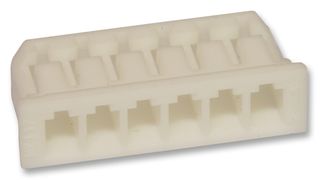 MOLEX 51004-0600 Connector Housing, MicroBlade 51004 Series, Receptacle, 6 Positions, 2 mm