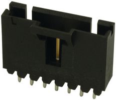 TE CONNECTIVITY - AMP DEL-5-103735-6 Pin Header, Wire-to-Board, 2.54 mm, 1 Rows, 7 Contacts, Through Hole Straight, AMPMODU MTE Series