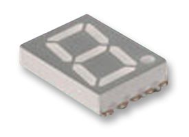 LUMEX LDS-SMHTA304RISITR Display LED 7-Segmentos, InfoVue, Rojo, 20 mA, 1.95 V, 4.5 mcd, 1, 7.62 mm