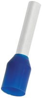 MULTICOMP PRO MC7510-B Wire Ferrule, Single Wire, 20 AWG, 0.75 mm², 10 mm, Blue