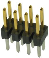 AMPHENOL COMMUNICATIONS SOLUTIONS 68602-108HLF Pin Header, Board-to-Board, 2.54 mm, 2 Rows, 8 Contacts, Through Hole, FCI BergStik 68602 Series
