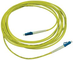 L-COM SFOBILC-05 Fiber Optic Cable, 5 m, 9µm / 125µm, Singlemode, 1 Fiber, LC to LC