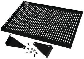 NVENT HOFFMAN ESHVA23 Rack Shelf, 2U, 506 mm, 400 mm, Racks and Cabinet, 19.9 ", 15.75 "