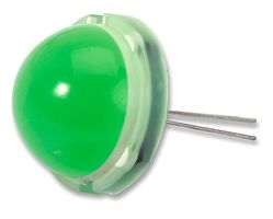 KINGBRIGHT DLC2/6GD LED, Low Power, Green, Through Hole, 20mm, 10 mA, 6 V, 568 nm