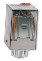 FINDER 60.13.8.110.0040 Power Relay, 3PDT, 110 VAC, 10 A, 60 Series, Socket, AC