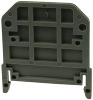 MARATHON SPECIAL PRODUCTS MIW16 End Section Wall, For Use With MIK16 Series DIN Rail Terminal Blocks