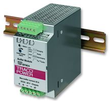 TRACO POWER TSP-BFM24 Buffer Module, 24 VDC, 25 A, 600 W, Power Supply, TSP-BFM Series
