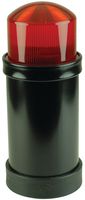 SCHNEIDER ELECTRIC XVBC6B4 Beacon, Harmony XVB, Red, Flashing, 24VDC 24VAC, IP65, NEMA 4X, 70mm Dia., 157mm Ext. Depth