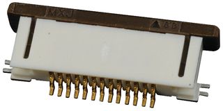 MOLEX 52746-1371 FFC / FPC Board Connector, 0.5 mm, 13 Contacts, Easy-On 52746 Series, Solder, Bottom, 1 Row