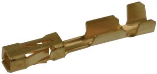 AMP - TE CONNECTIVITY 102548-3 Contact, AMPMODU Mod IV Series, Socket, Crimp, 22 AWG, Gold Plated Contacts