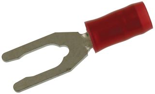 AMP - TE CONNECTIVITY 52410 Fork / Spade Tongue Terminal, PIDG Series, 22 AWG, 16 AWG, 1.42 mm², M4, #8