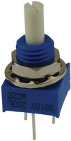 BOURNS 3310Y-001-203L Rotary Potentiometer, Sealed Panel Control, 20 kohm, 1 Turns, Linear, 250 mW, ± 20%, 3310 Series