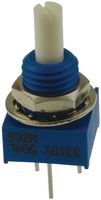 BOURNS 3310C-001-204L Rotary Potentiometer, Sealed Panel Control, 200 kohm, 1 Turns, Linear, 250 mW, ± 20%, 3310 Series