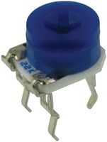 BOURNS 3306F-1-201 Trimmer, Single Turn, Cermet, Top Adjust, 200 ohm, Through Hole, 1 Turns