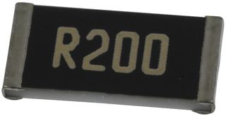 BOURNS CRM2512-FX-R200ELF SMD Current Sense Resistor, CRM Series, 200 mohm, CRM Series, 2512 [6432 Metric], 2 W, ± 1%