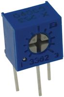 BOURNS 3362X-1-253LF Recortador, Una Vuelta, Cermet, Ajuste Lateral, 25 kohm, Through Hole, 1 Vueltas