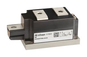 INFINEON TT215N22KOFHPSA1 Módulo Tiristor, Conectado en Serie, 215 A, 2.2 KV