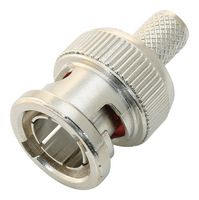 SWITCHCRAFT/CONXALL UHDBNC47 RF / Coaxial Connector, UHD BNC Coaxial, Straight Plug, Crimp, Belden 4794R, Brass