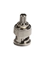 SWITCHCRAFT/CONXALL UHDBNC05 RF / Coaxial Connector, UHD BNC Coaxial, Straight Plug, Crimp, Belden 4505R, Brass