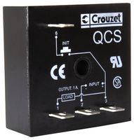 CROUZET QCS20S110AL Time Delay Solid State Relay, Panel Mount, 1 A, 110 V, Delay-On-Break