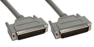 AMPHENOL CABLES ON DEMAND CS-DSDMDB50MM-002.5 Computer Cable, D Sub 50 Position Plug, D Sub 50 Position Plug, 2.5 ft, 762 mm, Gray