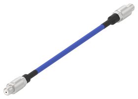 TE CONNECTIVITY 2016750-2 RF / Coaxial Cable Assembly, 7.9 ", 200 mm, 0.141" Flexible, SMA Bulkhead Jack, SMA Jack, 50 ohm