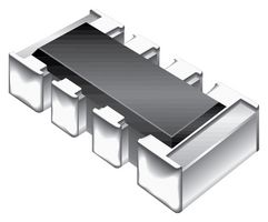 BOURNS CAY16-1003F4LF Resistencia de Red Fija, 100 kohm, Aislado, 4 Resistors, 1206 [3216 Metric], Convex, ± 1%