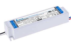 DELTA ELECTRONICS USVI-020024FA LED Driver, Fixed Output, LED Lighting, 20 W, 24 V, 850 mA, Constant Voltage, 90 V
