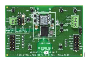 ANALOG DEVICES ADP1032CP-2-EVALZ Evaluation Board, ADP1032ACPZ-2, Micropower Management Unit, Digital Isolator, 2 Channel