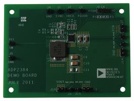 ANALOG DEVICES ADP2384-EVALZ Evaluation Board, ADP2384, Step-Down DC/DC Regulator, Synchronous, 20 V, 4 A Out