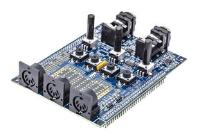 ANALOG DEVICES ADZS-AUDIOPROJECT Expansion Board, Audio Project Fin, ADSP-SC589 SHARC Audio DSP Module