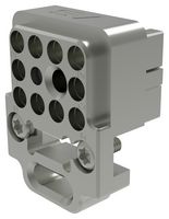 AMPHENOL SV MICROWAVE 9351-80008 Connector Accessory, Straight, Snap-in, Plug-In Module
