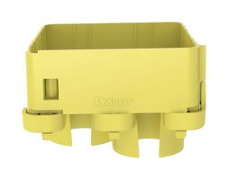 PANDUIT FRIDT4X4LYL 2-PORT SPILLOUT, 4X4 ROUTING SYSTEM