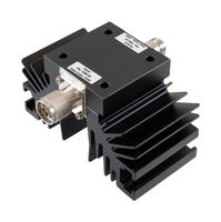 FAIRVIEW MICROWAVE FMAT7580-50 RF Fixed Attenuator, N Male to N Female, 50 dB, DC to 10GHz, 50 W, 50 ohm, Aluminum