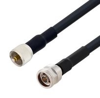 FAIRVIEW MICROWAVE FMCA100243-12 RF / Coaxial Cable Assembly, TPE Jacket, Low Loss, 12 ", 304.8 mm, LMR-400-UF, TNC Right Angle Plug