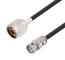 FAIRVIEW MICROWAVE FMCA100254-24 RF / Coaxial Cable Assembly, TPE Jacket, Low Loss, 24 ", 609.6 mm, LMR-400-UF, N Type Plug