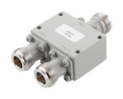 FAIRVIEW MICROWAVE FMDV1261 Power Divider, N - Female to Female, 1 In - 2 Out, 50 Ohm, 30 W, 7 to 8.5 GHz