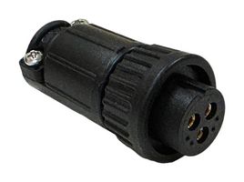 SWITCHCRAFT/CONXALL W3B80-7SG-535 Circular Connector, UV Resistant, Sealed Circular Connector, Multi-Con-X Series, Cable Mount Plug
