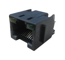 AMPHENOL COMMUNICATIONS SOLUTIONS RJHSE3081A1 Modular Connector, RJ45 Jack, 1 x 1 (Port), 8P8C, Through Hole Mount