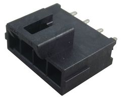 MOLEX 172286-1204 Cabezal de Pin, Cable-a-Tarjeta, 3.5 mm, 1 Líneas, 4 Contactos, Recto Agujero Pasante