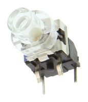 E-SWITCH TL6215RF200BDT Tactile Switch, TL6215 Series, Side Actuated, Through Hole, Right Angle, Plunger for Cap, 200 gf