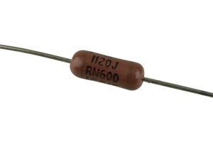 VISHAY RN60D1501FB14 Through Hole Resistor, 1.5 kohm, RN Series, 250 mW, ± 1%, Axial Leaded, 300 V