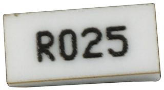 OHMITE MCS1632R025FER Resistencia Detección de Corriente SMT, 0.025 ohm, Serie MCS, 0612 [1632 Metric], 1 W, ± 1%